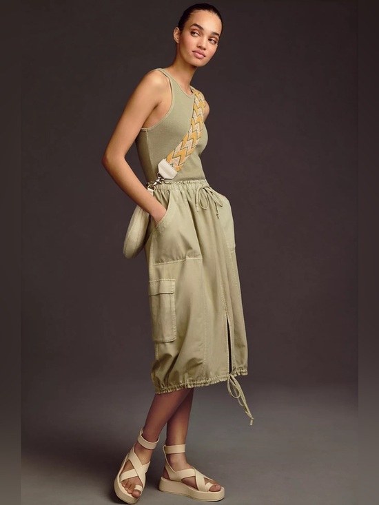 Anthropologie Dresses & Skirts - Anthropologie High-Neck Tank Twofer Dress by Daily Practice